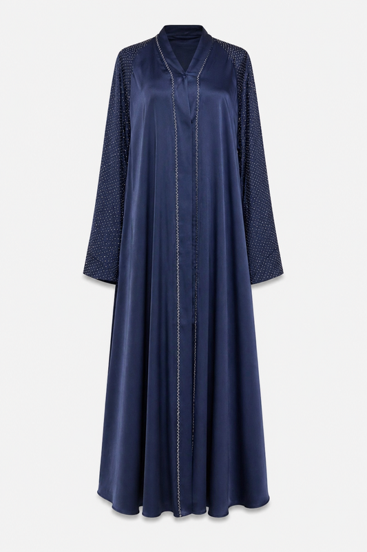 Abaya Layali  Bleu Nuit