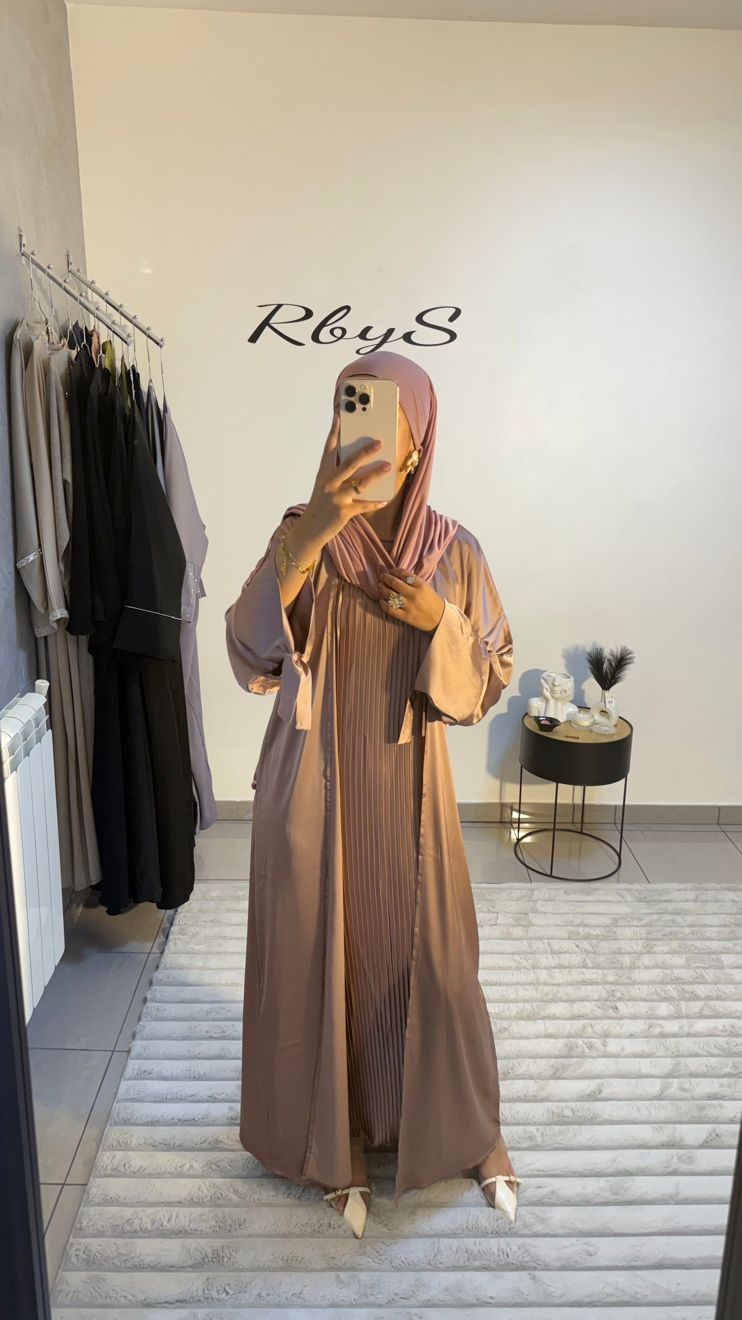 Kimono Plissée Rose