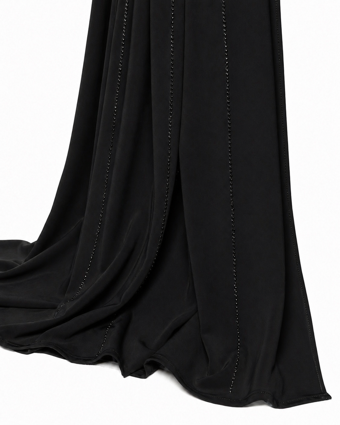 Voile à strass Noir