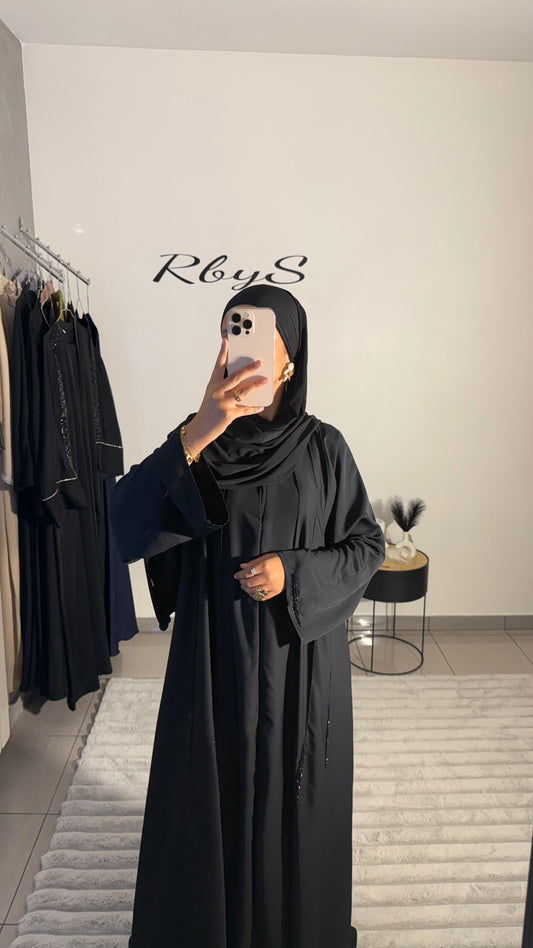Abaya Qamar Noir