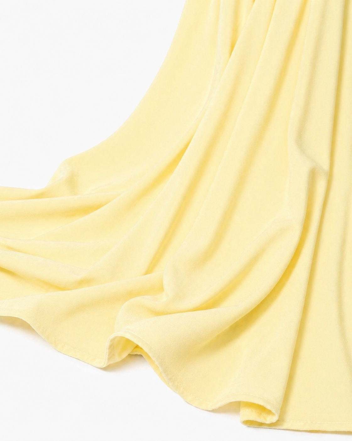 Voile jaune pastel